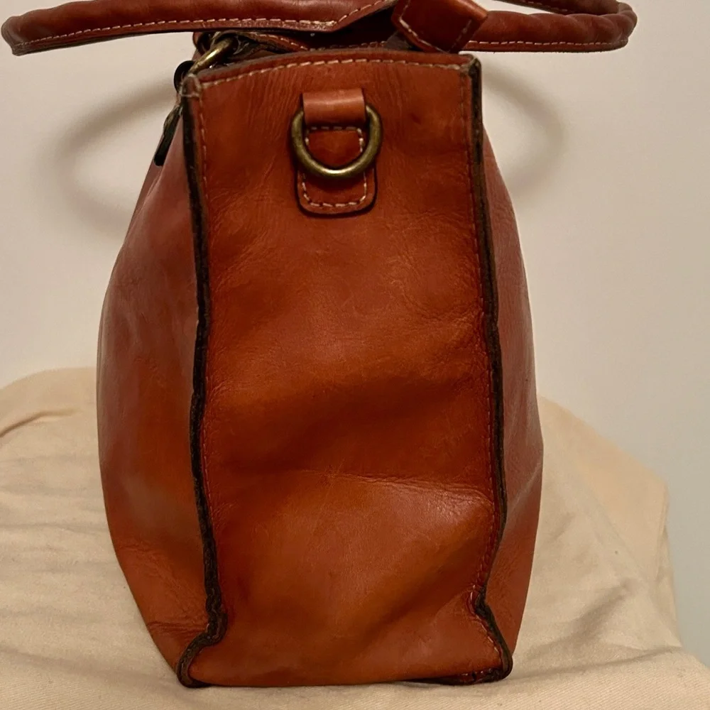 Patricia Nash Zancona
Tote Leather Hand Bag 100% Full-Grain Leather.  Vintage - Picture 4 of 8